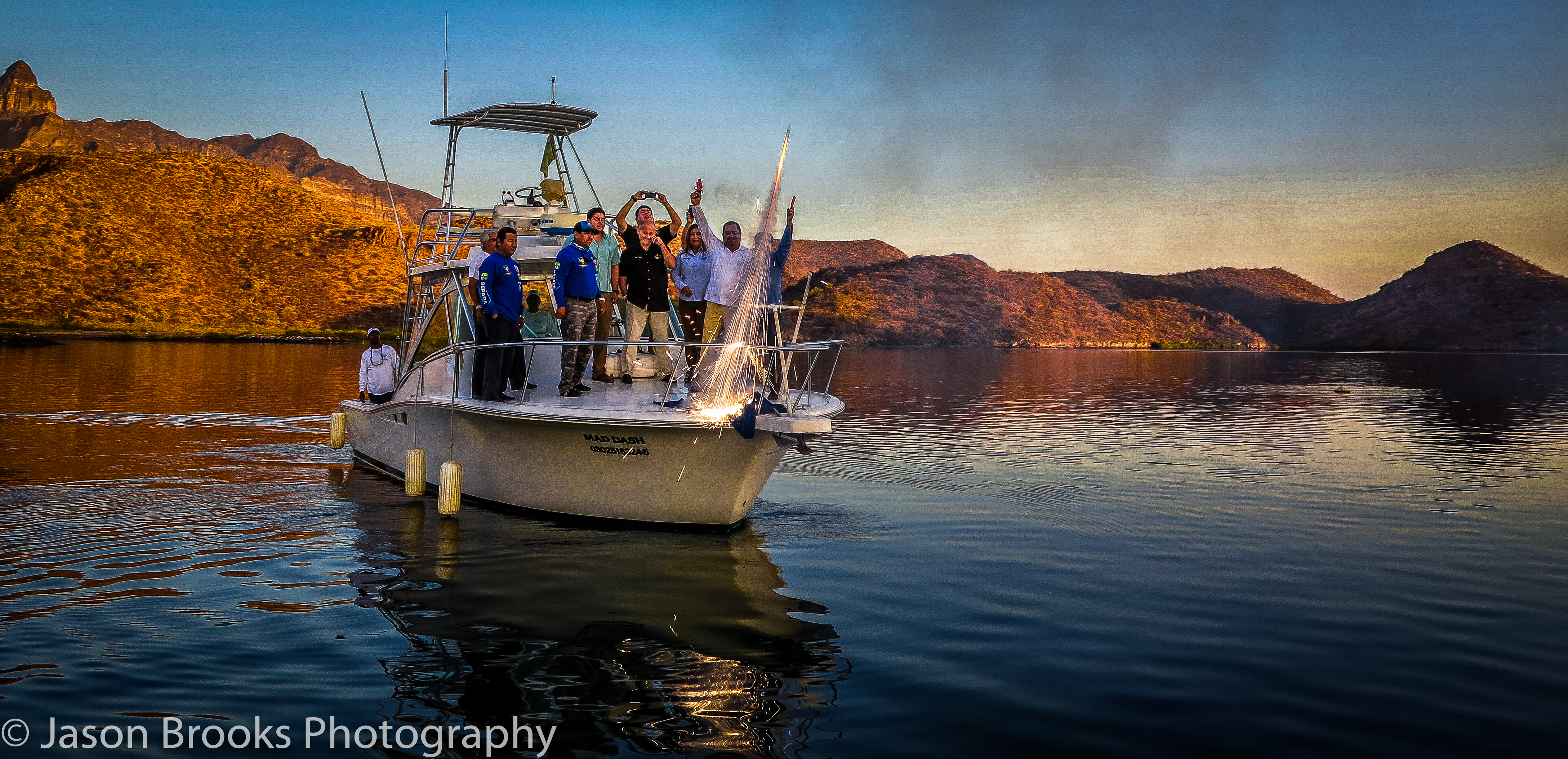 The fireworks start to the Villa del Palmar Dorado Tournament-Jason Brooks